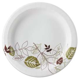 Pathways Soak-Proof Shield Medium Wt Paper Plates, 8 1/2", Dispenser Box, 600/Ct
