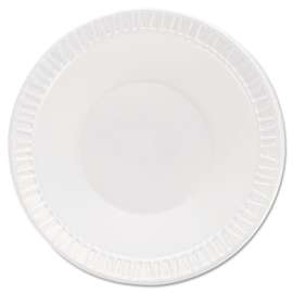 Quiet Classic Laminated Foam Dinnerware, Bowls, 5 to 6 oz, White, 125/Pack, 8 Packs/Carton