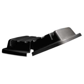 Lid for 20 Cubic Feet Truck, Rectangular, 34w x 48.5d x 8.5h, Black
