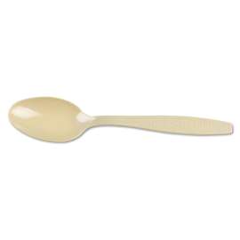 Sweetheart Guildware Polystyrene Teaspoons, Champagne, 100/Box, 10 Boxes/Carton