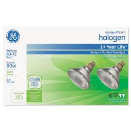 Energy-Efficient PAR38 Halogen Bulb, 60 W, 2/Pack