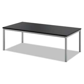 HON Between Round Table Tops, 30" Diameter, Steel Mesh/Charcoal