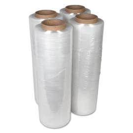 Handwrap Stretch Film, 18" x 2,000 ft Roll, 15 mic (60-Gauge), 4/Carton