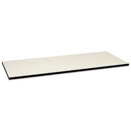 HON Build Ribbon Shape Table Top, 54w x 30d, Blue Agave