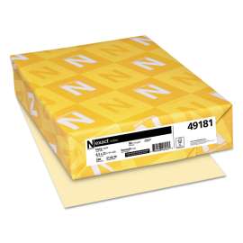 Exact Index Card Stock, 90lb, 8.5 x 11, Ivory, 250/Pack