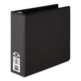362 Basic Round Ring View Binder, 3 Rings, 3" Capacity, 11 x 8.5, Black