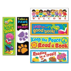 Bookmark Combo Packs, Celebrate Reading Variety #1, 2 x 6, 216/Pack
