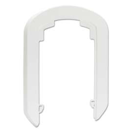 TRUE FIT Wall Plate, Fits LTX-12 Dispensers, 8.32 x 0.53 x 10.74, White
