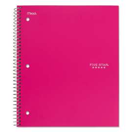 Trend Wirebound Notebook, 5 Subject, 4 Pockets, Medium/College Rule, Randomly Assorted Covers, 11 x 8.5, 200 Sheets