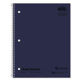 Earthwise by 100% Recycled Single Subject Notebooks, College Rule, Randomly Assorted Color Covers, 11 x 8.5, 100 Pages