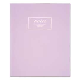Workstyle Notebook, 1 Subject, Wide/Legal Rule, Lavender Cover, 11 x 9, 80 Pages