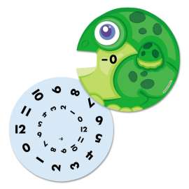 EZ-Spin, Subtraction Game, Grades K to 2, 18/Pack