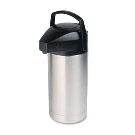 Commercial Grade Jumbo Airpot, 3.5 L Capacity, Stainless Steel/Black