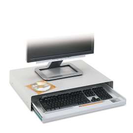 Standard Desktop Keyboard Drawer, 22w x 15.59d x 3.54h, Light Gray