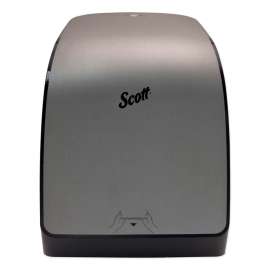 Pro Mod Manual Hard Roll Towel Dispenser, 12.66 x 9.18 x 16.44, Brushed Metallic
