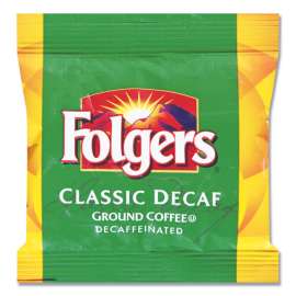 Coffee, Classic Roast, Decaf, 0.9 oz Bag, 36/Carton