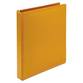 Earth's Choice Biobased Durable Fashion View Binder, 3 Rings, 1" Capacity, 11 x 8.5, Coral, 2/Pack