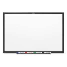 Classic Series Nano-Clean Dry Erase Board, 96 x 48, White Surface, Black Aluminum Frame