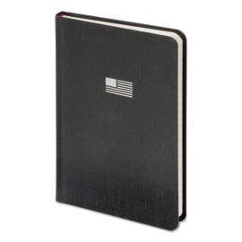USA Hardcover Journal, 1 Subject, Narrow Rule, Gray/White Cover, 8 x 5, 192 Sheets