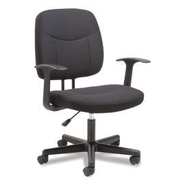 4-Oh-Two Mid-Back Task Chair with Arms, Supports Up to 250 lb, 15.94" to 20.67" Seat Height, Black
