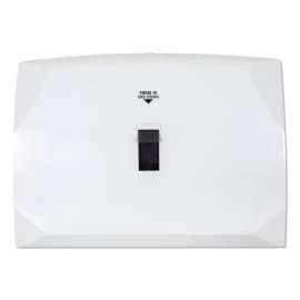 Health Gards Lever Action Seat Cover Dispenser, 17.11 x 2.24 x 12.47, White