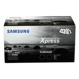 SU844AD (MLT-D116S) Toner, 1,200 Page-Yield, Black, 2/Pack