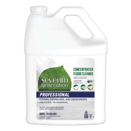 Concentrated Floor Cleaner, Free and Clear, 1 gal Bottle, 2/Carton