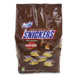 Minis Size Chocolate Bars, Milk Chocolate, 40 oz Bag, 2 Bags/Pack, Delivered in 1-4 Business Days