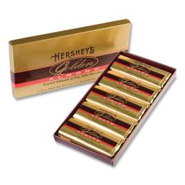GOLDEN ALMOND Chocolate Bar Gift Box, 2.8 oz Bar, 5 Bars/Box, Delivered in 1-4 Business Days