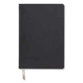 Hardcover Business Journal, 1 Subject, Narrow Rule, Black Cover, 8 x 5.5, 96 Sheets