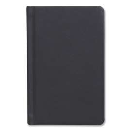 Hardcover Business Journal, 1 Subject, Narrow Rule, Black Cover, 5.5 x 3.5, 96 Sheets