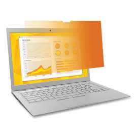 Gold Frameless Privacy Filter for 13.3" Widescreen Apple Macbook Air 13, 16:9 Aspect Ratio
