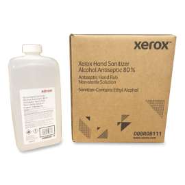 Liquid Hand Sanitizer, 0.5 gal Bottle, Unscented, 4/Carton