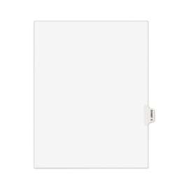 Avery-Style Preprinted Legal Side Tab Divider, Exhibit Q, Letter, White, 25/Pack