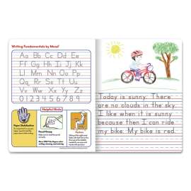 Primary Composition Book, K-2 Creative Story Illustration/Manuscript Format, Blue/White Cover, 9.75 x 7.5, 100 Sheets