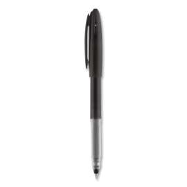 Signo Gel Pen, Stick, Medium 0.7 mm, Black Ink, Black Barrel, 12/Pack