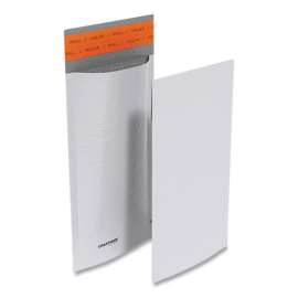 Self-Sealing Poly Bubble Mailer, #00, Bubble Cushion, Self-Adhesive Closure, 5.75 x 9, White, 250/Pack