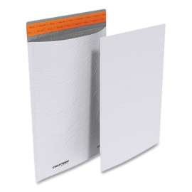 Self-Sealing Poly Bubble Mailer, #4, Bubble Cushion, Self-Adhesive Closure, 10.25 x 13.5, White, 100/Pack