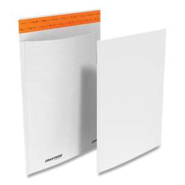 Self-Sealing Kraft Bubble Mailer, #2, Bubble Cushion, Self-Adhesive Closure, 9.25 x 11, White, 100/Pack