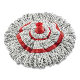 Microfiber Twist Mop Refill, 16", White
