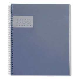 Idea Collective Action Notebook, 1 Subject, Dotted Rule/Project-Management Format, Gray Cover, 11 x 8.25, 80 Sheets