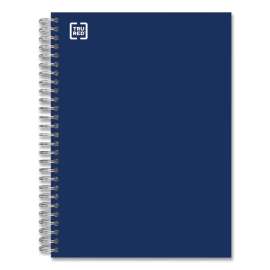 Three-Subject Notebook, Medium/College Rule, Blue Cover, 9.5 x 5.88, 138 Sheets