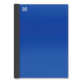 Two-Subject Notebook, Medium/College Rule, Blue Cover, 9.5 x 6, 100 Sheets