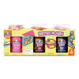 Gue Premade, Retro Flash Slime Kit, 24 oz, Assorted Colors