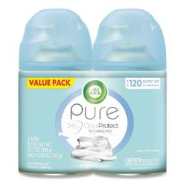 Freshmatic Ultra Spray Refill, Fresh Linen, Aerosol, 5.89 oz, 2/Pack, 3 Packs/Carton