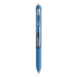 InkJoy Gel Pen, Stick, Fine 0.5 mm, Blue Ink, Blue Barrel, Dozen