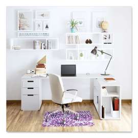 FashionMat Chair Mat, Rectangular, 35 x 40, Rain