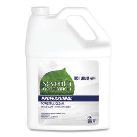 Dishwashing Liquid, Free and Clear, 1 gal Bottle, 2/Carton