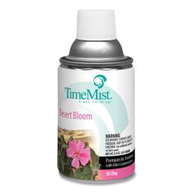 Premium Metered Air Freshener Refill, Desert Bloom, 6.6 oz Aerosol Spray, 12/Carton