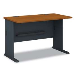 Series C Collection 66W Desk Shell, 66w x 29.38d x 29.88h, Natural Cherry/Graphite Gray